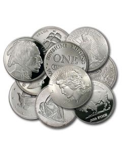 1 OZ SILVER ROUNDS