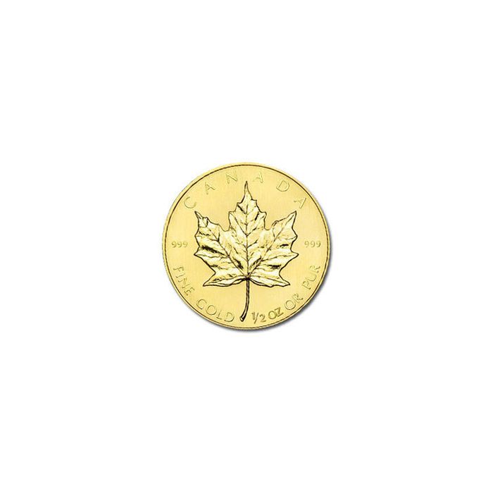 1 2 oz canadian gold maple leaf